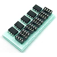 POPESQ® - 5 Piezas-PS x TL071 con-with DIP8 Zócalo-Socket Amplificador Operacional Op Amp #A1801